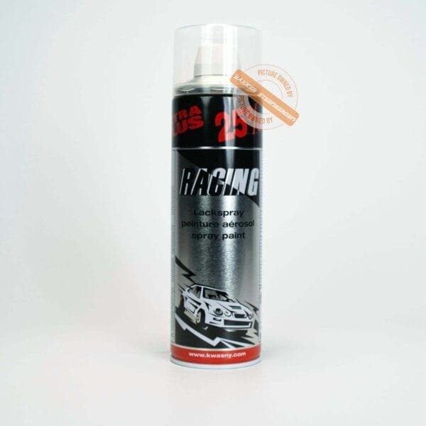 Paint Color Racing White Racing Universal Paints High Gloss Clear Coat 500ML -Bakkerspraypaint
