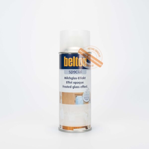 Spray Belton effet verre dépoli pour un look givré et moderne.