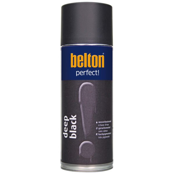 Peinture en aérosol Belton Perfect – Noir profond