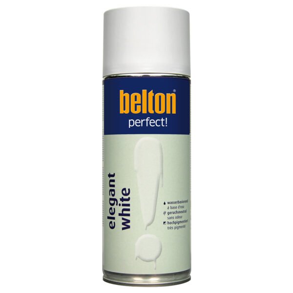 Peinture en aérosol Belton Perfect – Blanc élégant