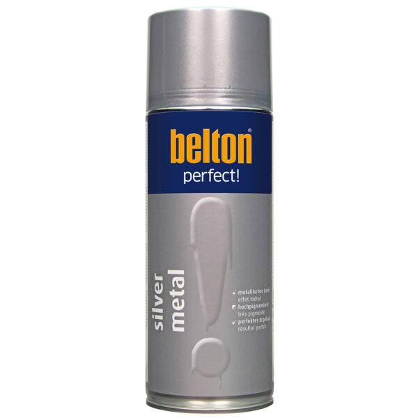 Peinture en aérosol Belton Perfect – Métal Argenté