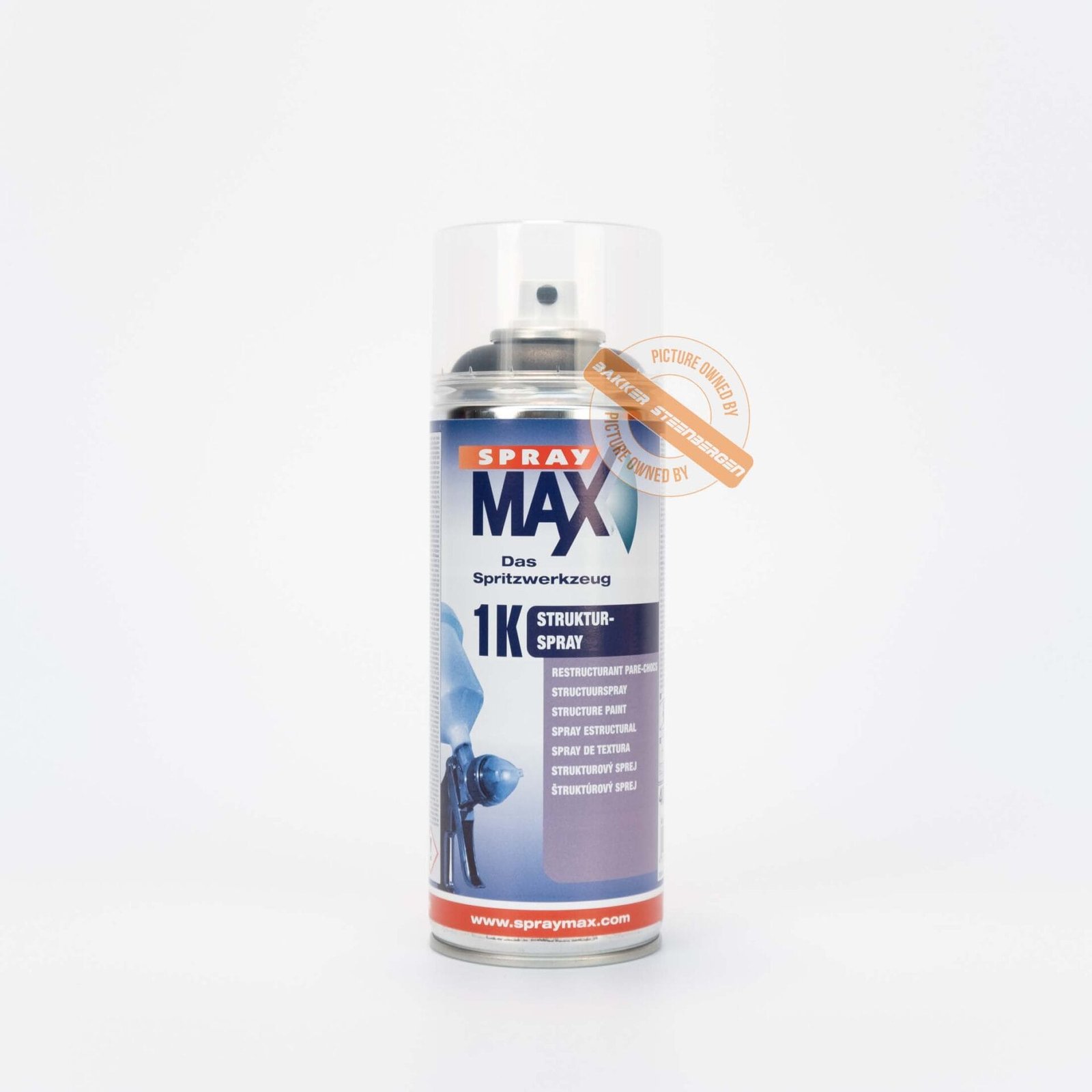 SprayMax Structuurspray Grijs