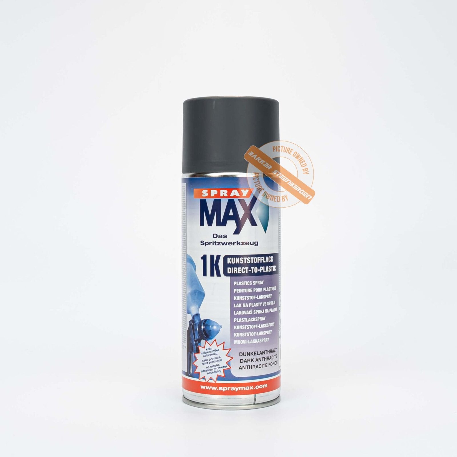 SprayMax Direct-To-Plastic Antracit